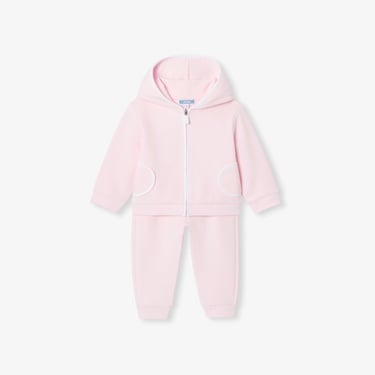  Kız Bebek Kapitone Kapüşonlu İkili Set