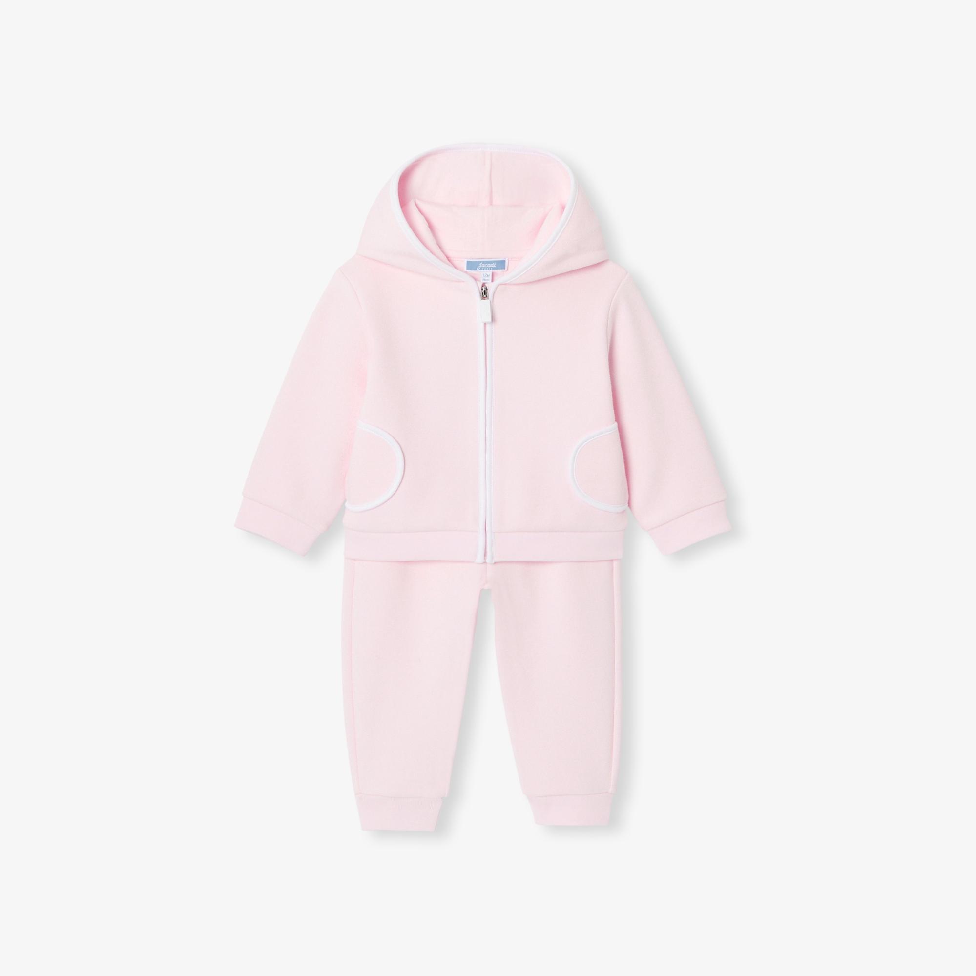  Kız Bebek Kapitone Kapüşonlu İkili Set