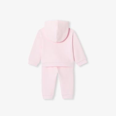  Kız Bebek Kapitone Kapüşonlu İkili Set