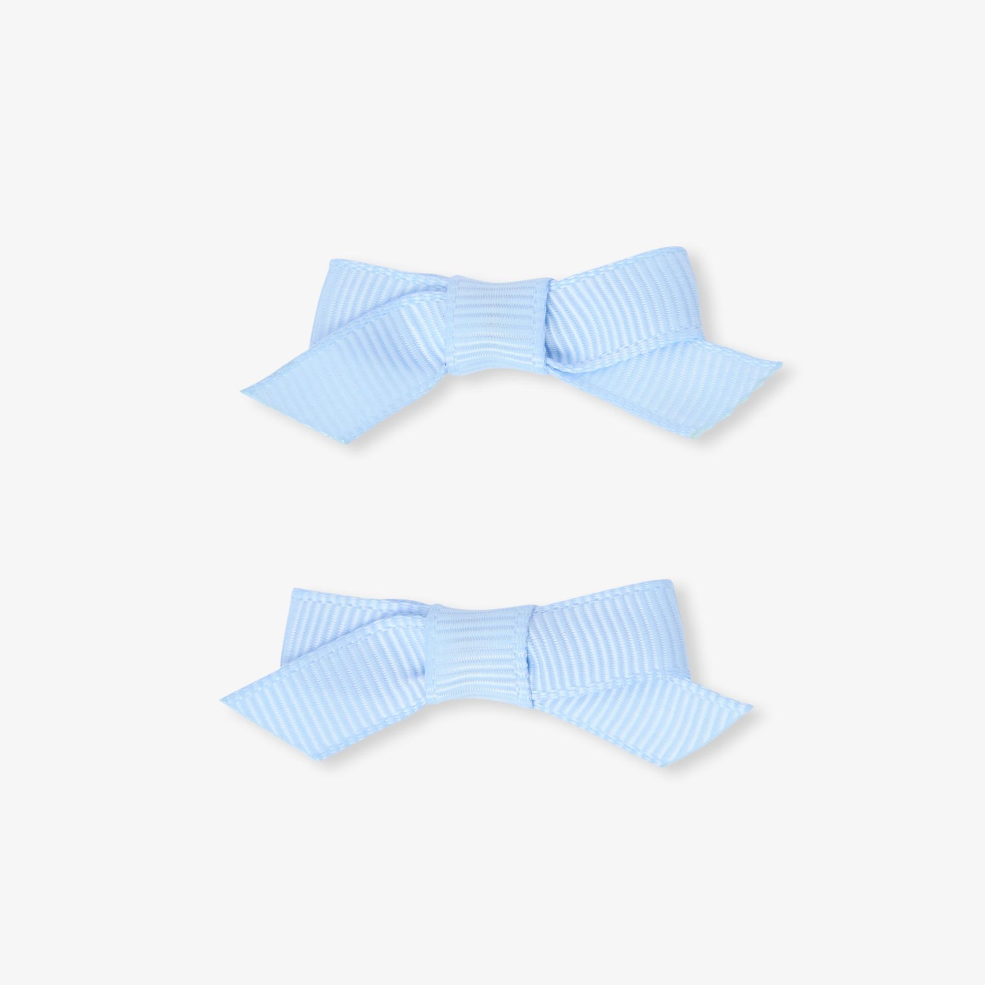 Kız Bebek 2'li Grosgrain Fiyonk Toka