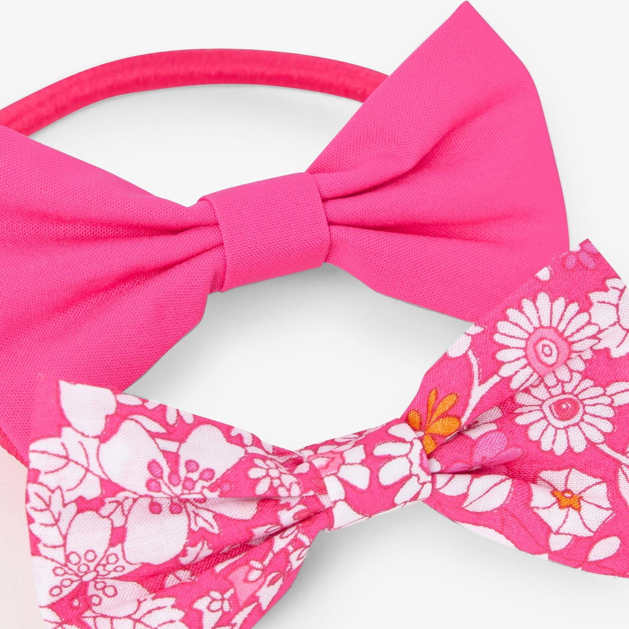 Kız Çocuk 2'li Fiyonk Lastik Toka