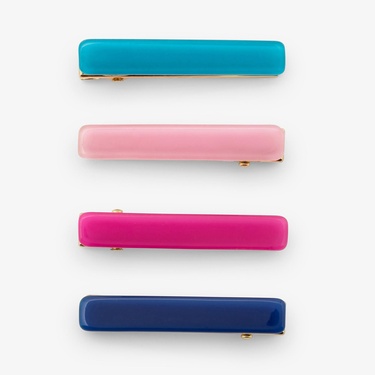  Kız Çocuk 4'lü Klips Toka