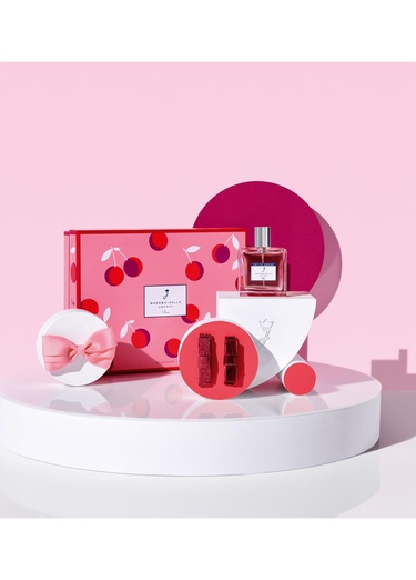  Jacadi Paris Mademoiselle Petite Cerise Kız Çocuk Hediye Seti