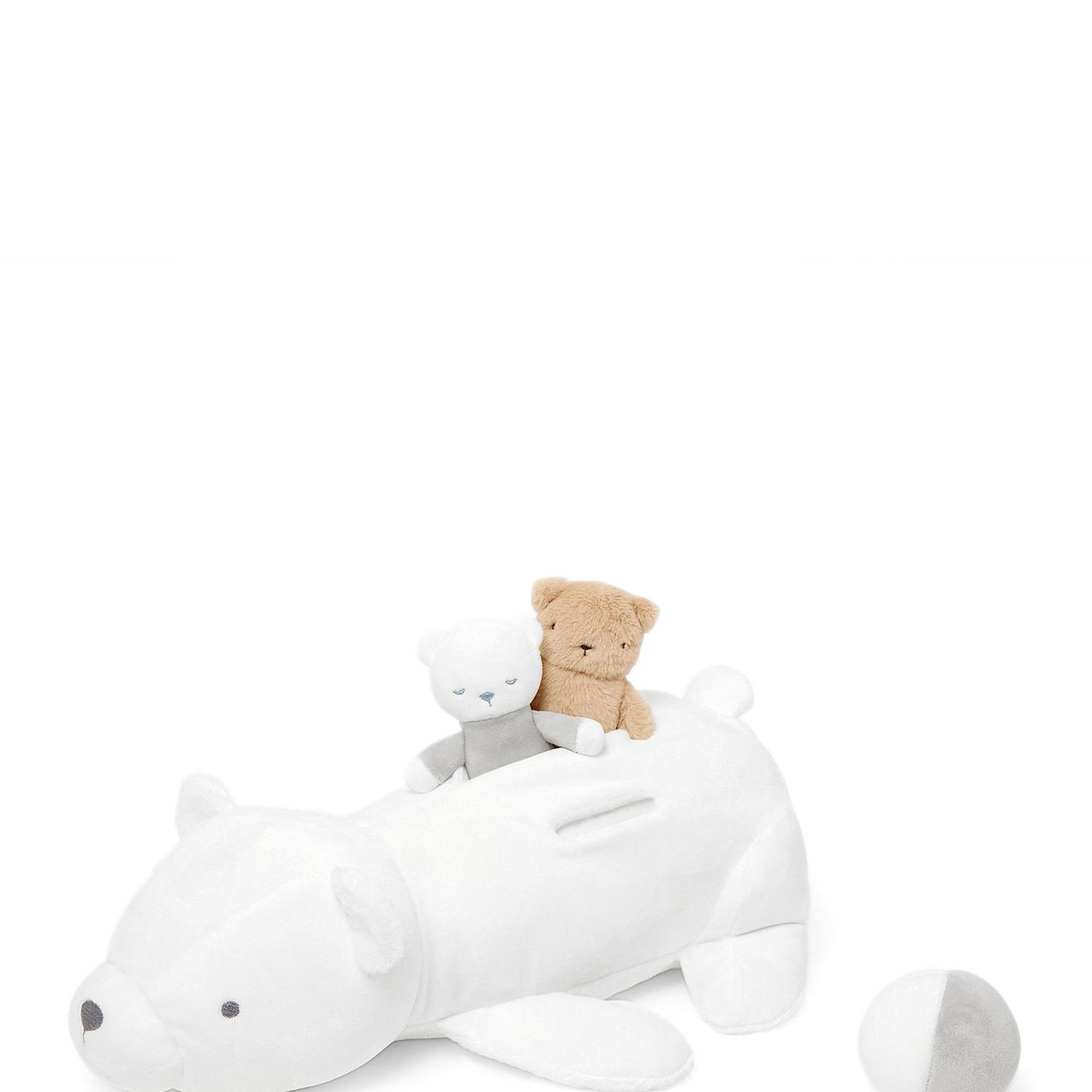 Jacadi Paris Kutup Ayısı Aktivite Peluş Oyuncak