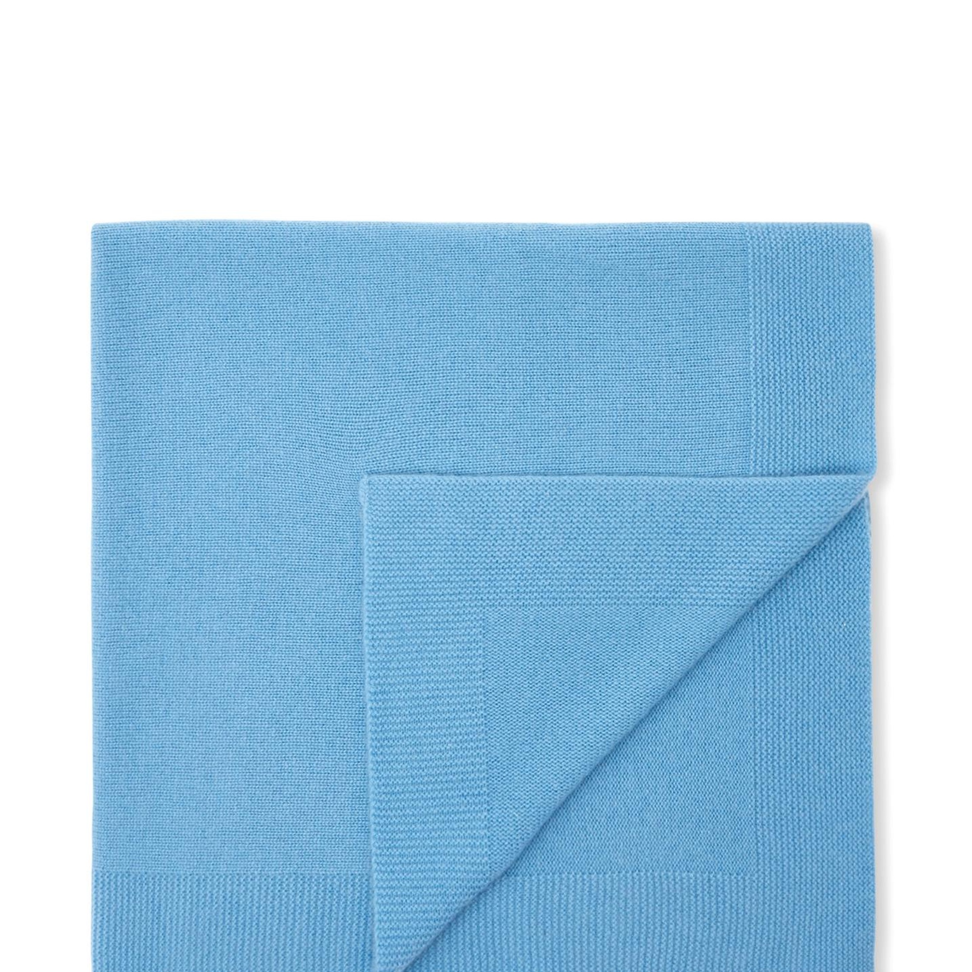 Jacadi Paris Kaşmir Jarse Örgü Erkek Bebek Battaniyesi