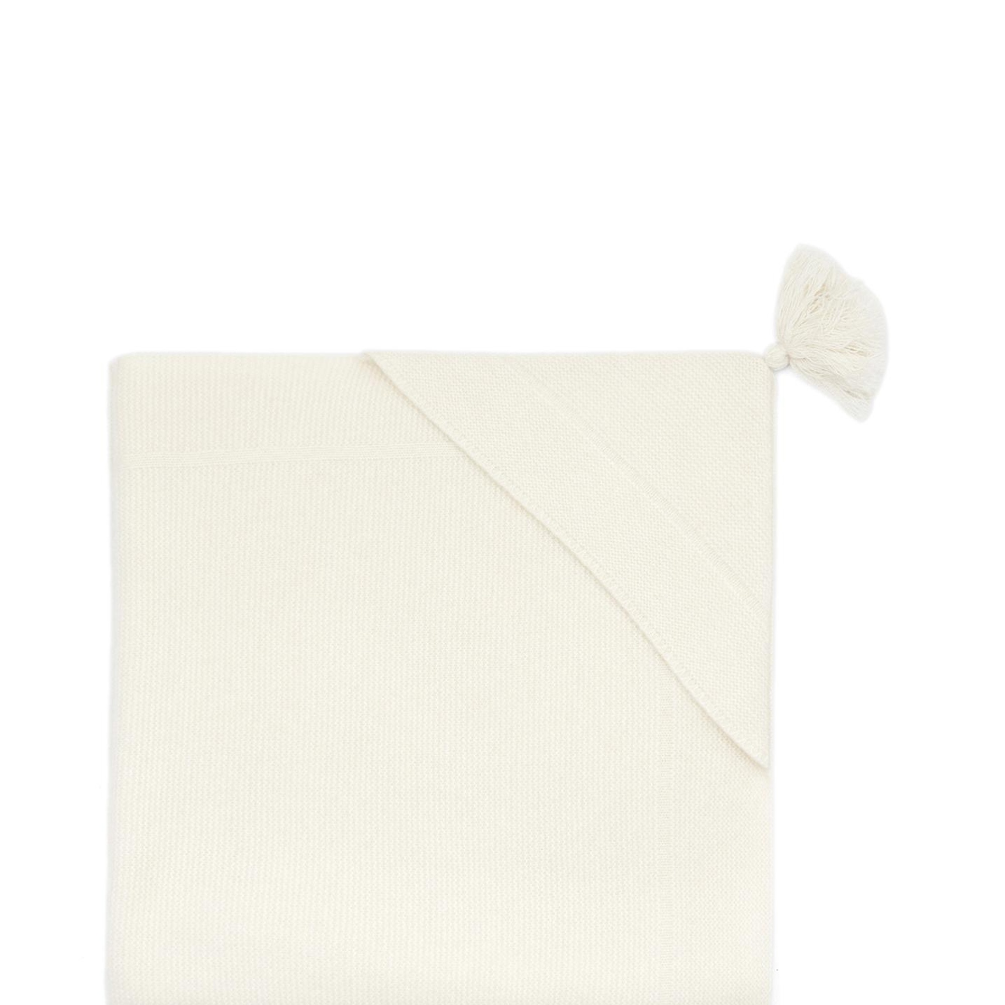 Jacadi Paris Kaşmir Kapüşonlu Unisex Bebek Battaniyesi