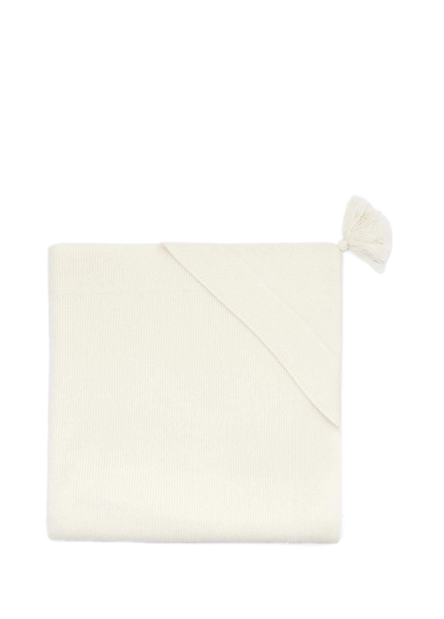  Jacadi Paris Kaşmir Kapüşonlu Unisex Bebek Battaniyesi