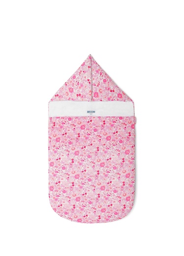  Jacadi Paris Çiçek Desenli Pamuklu Kapüşonlu Kız Bebek Bebek Yuvası