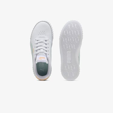  Puma Carina 3.0 Jr Çocuk Beyaz Spor Ayakkabı