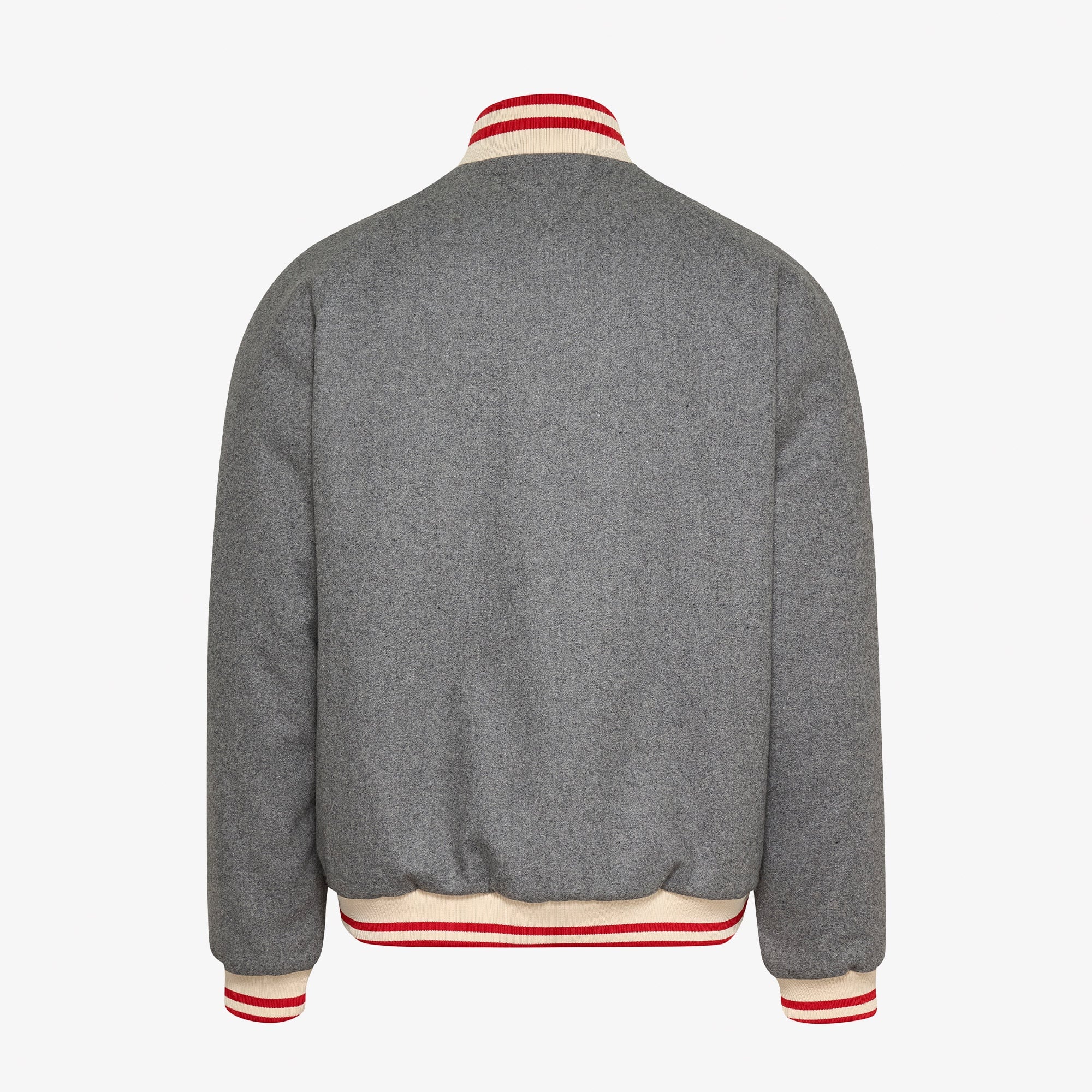 Tommy Jeans Wool Varsity Erkek Gri Ceket