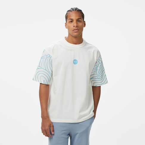  UNITED4 Erkek Beyaz T-Shirt