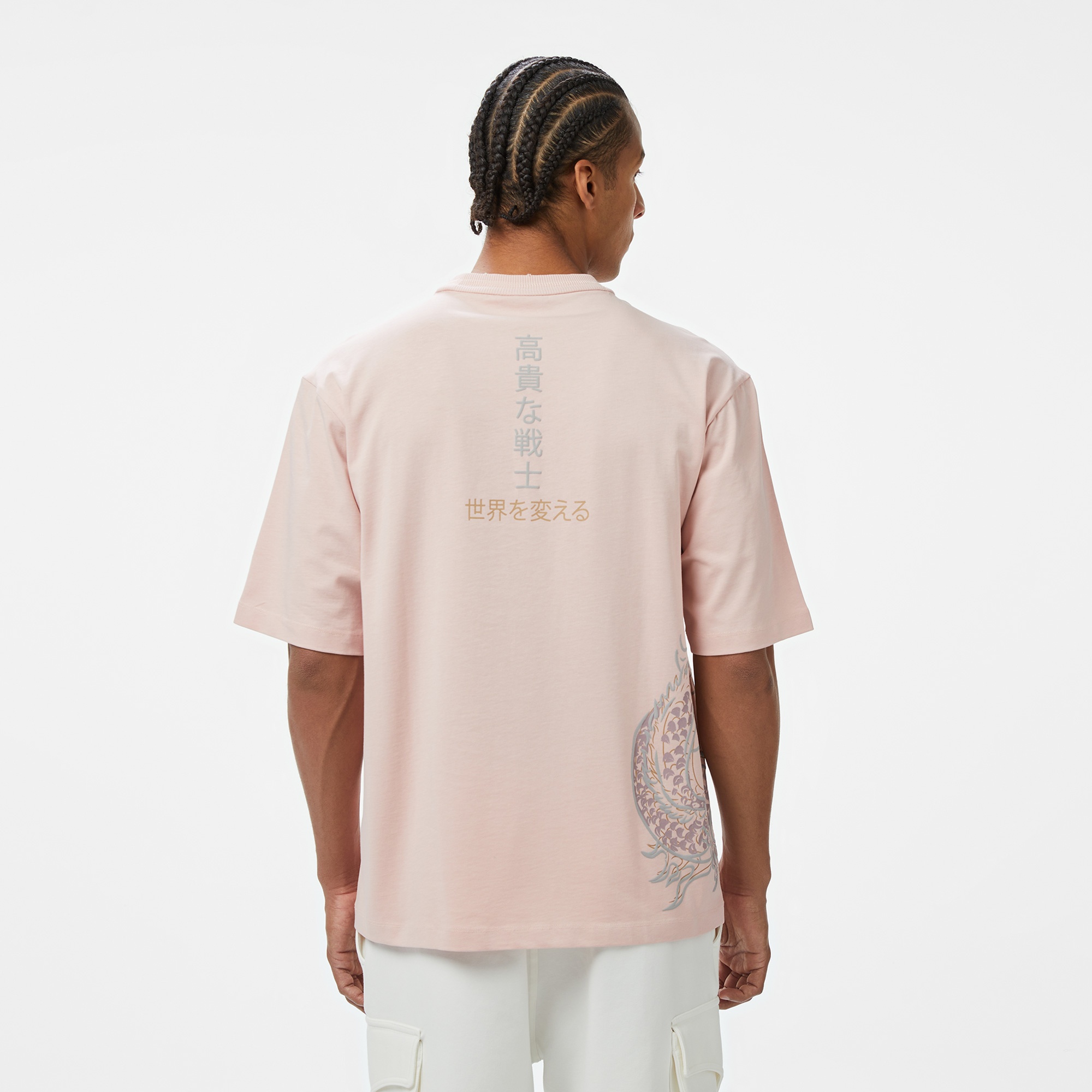 UNITED4 Classic Erkek Pembe T-Shirt