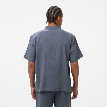  UNITED4 Erkek Gri Gömlek