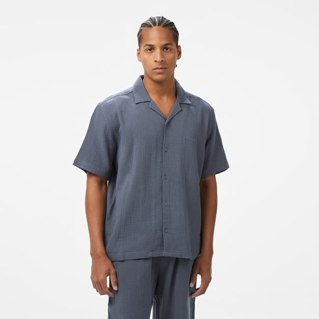  UNITED4 Erkek Gri Gömlek