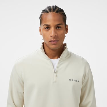  UNITED4 Comfort Erkek Krem Sweatshirt