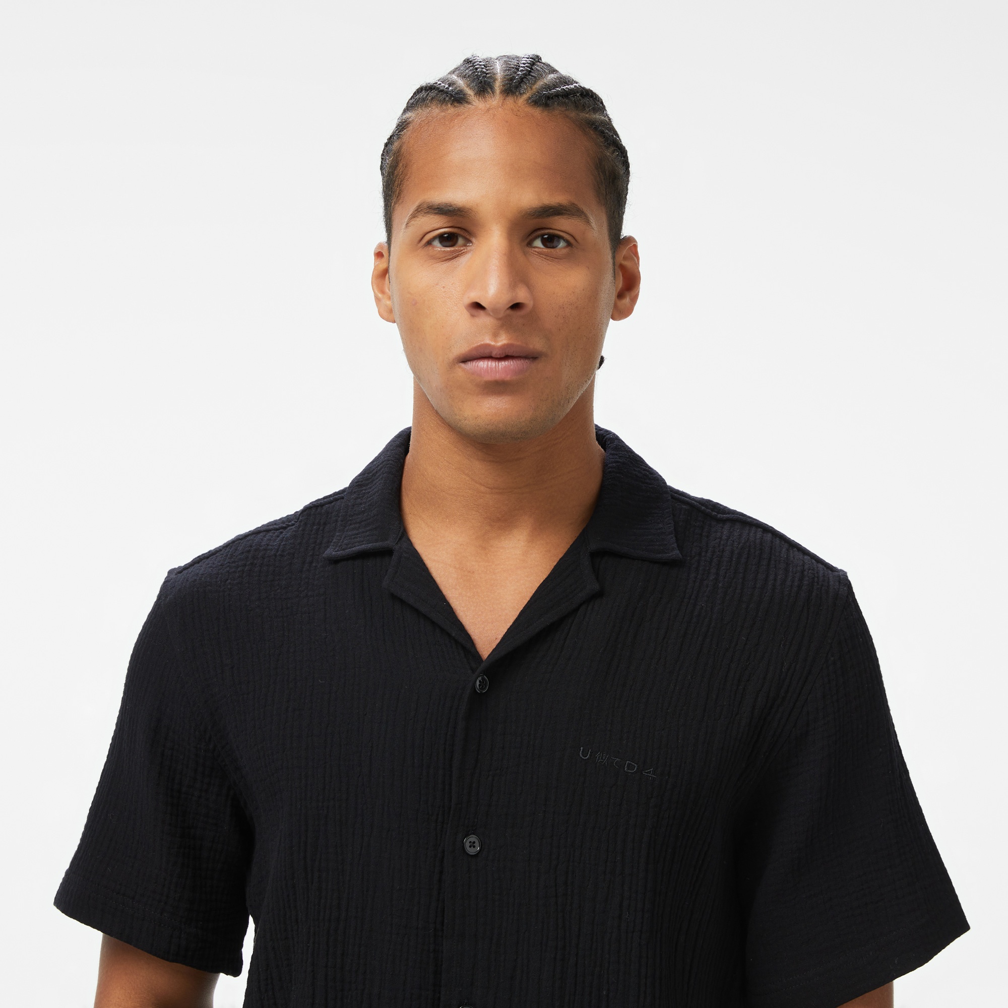 UNITED4 Erkek Siyah Gömlek