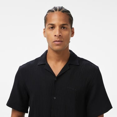  UNITED4 Erkek Siyah Gömlek