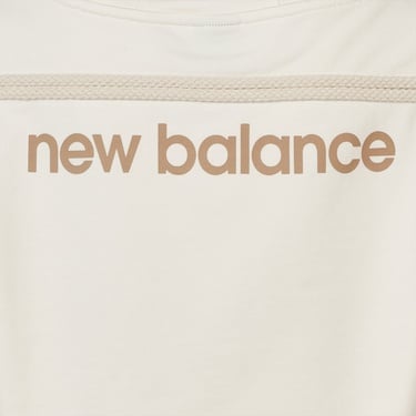  New Balance Lifestyle Kadın Bej Sweatshirt