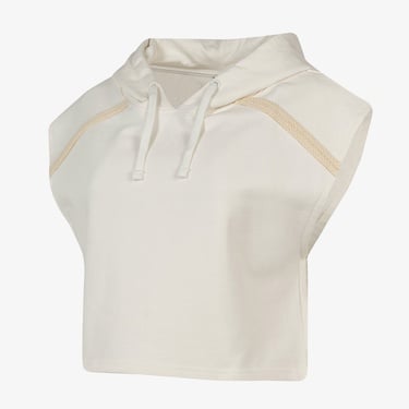  New Balance Lifestyle Kadın Bej Sweatshirt