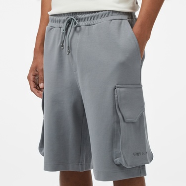 UNITED4 Erkek Gri Şort