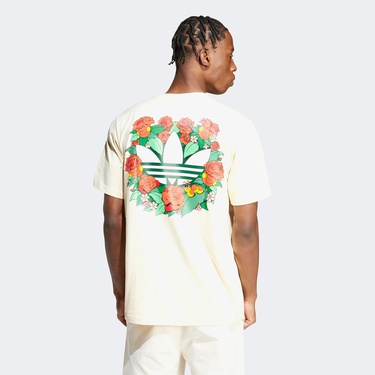  adidas Originals 70s Fleece Erkek Krem T-Shirt