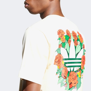  adidas Originals 70s Fleece Erkek Krem T-Shirt