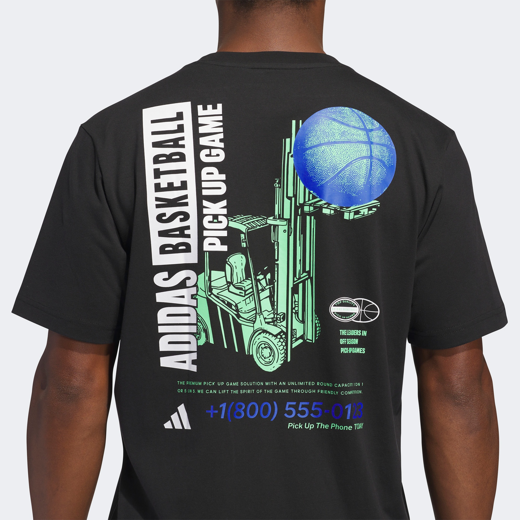 adidas Sum Novelty T 1 Erkek Siyah T-Shirt