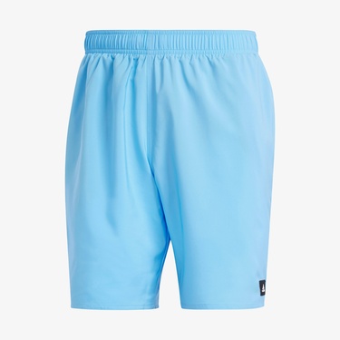  adidas Solid Clx Classic Length Erkek Mavi Deniz Şortu