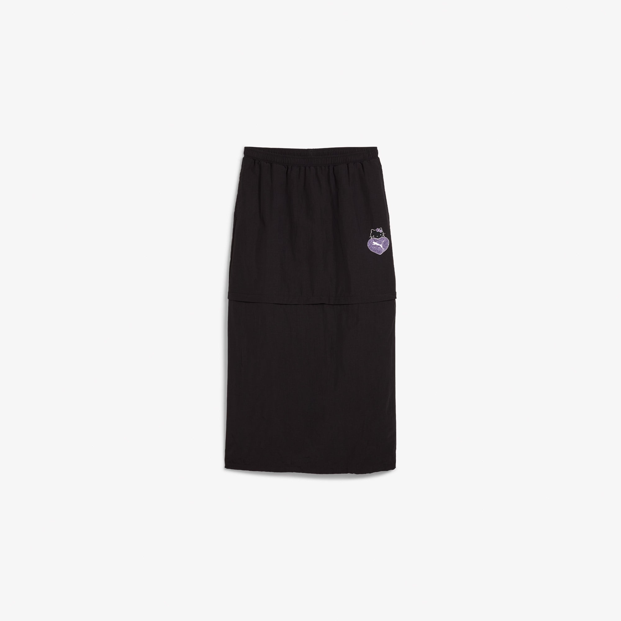 Puma X Hello Kitty And Friends Kadın Siyah Maxi Etek