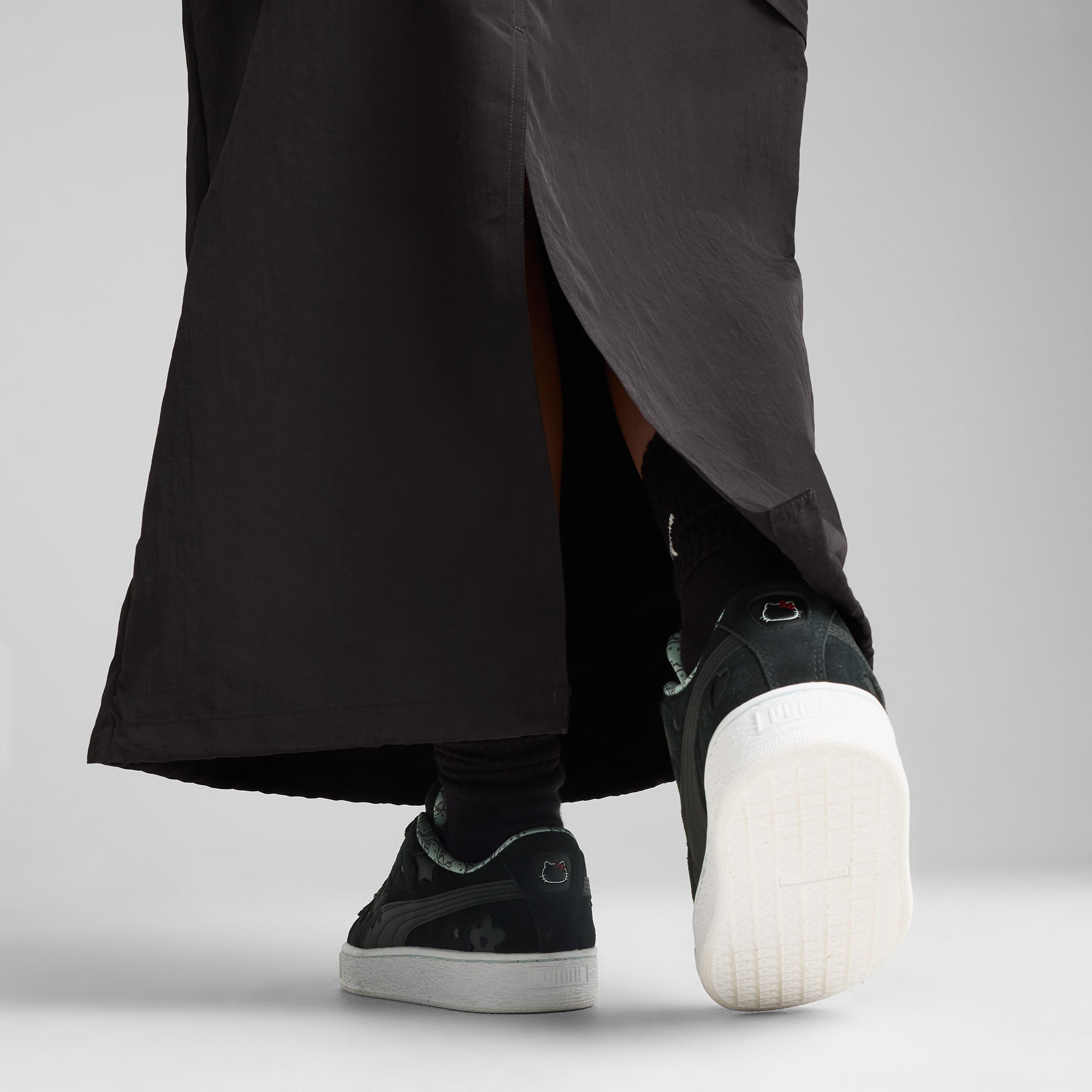 Puma X Hello Kitty And Friends Kadın Siyah Maxi Etek