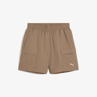  Puma Wardrobe Ess Cargo Unisex Kahverengi Şort