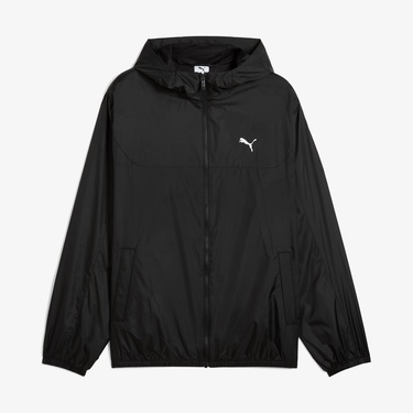  Puma Essentials Regular Windbreaker Erkek Siyah Ceket