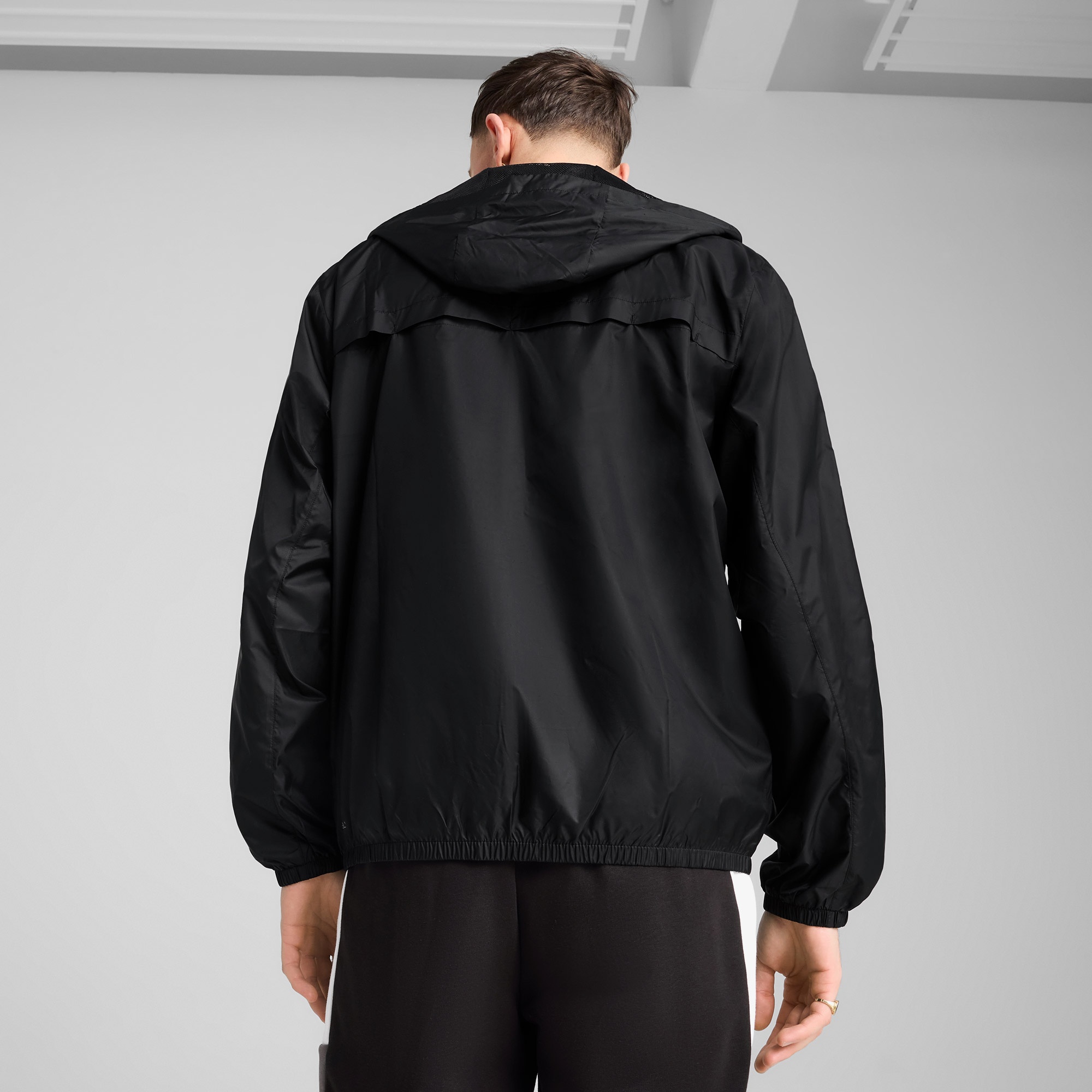 Puma Ess Regular Windbreaker Erkek Siyah Yağmurluk