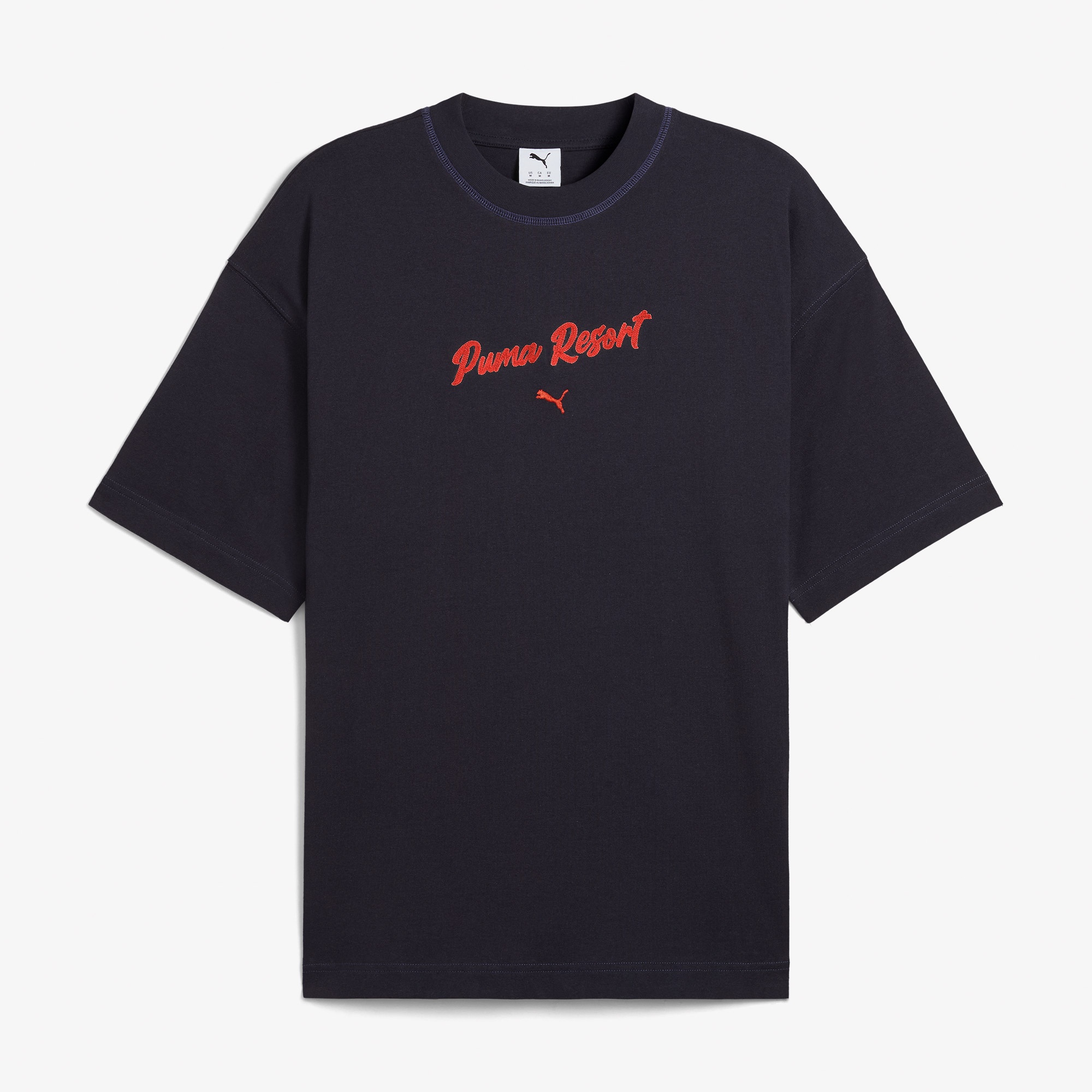 Puma Premium Ess Graphic Erkek Lacivert T-Shirt