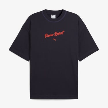  Puma Premium Ess Graphic Erkek Lacivert T-Shirt