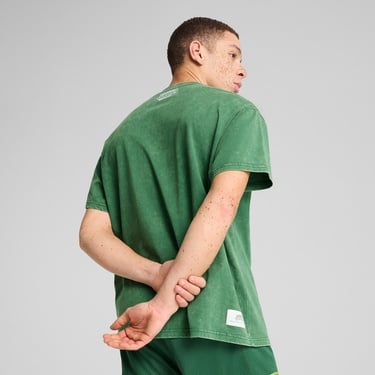  Puma X TMNT Erkek Yeşil Basketbol T-Shirt