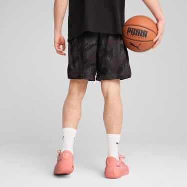  Puma Camo AOP Erkek Siyah Şort