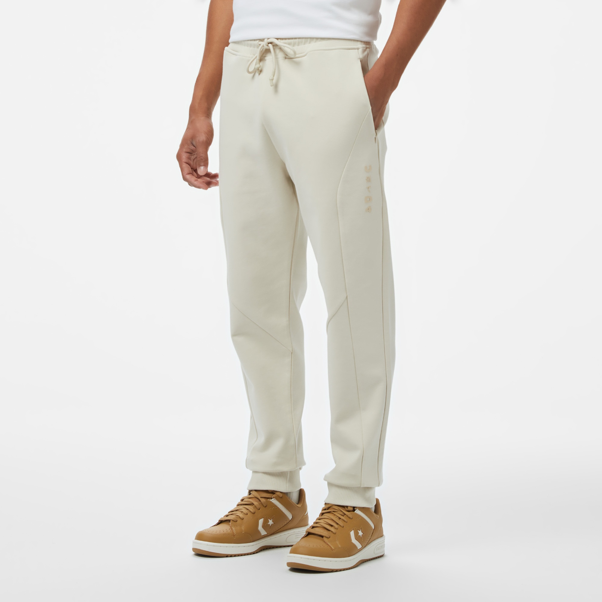 UNITED4 Erkek Krem Eşofman Altı