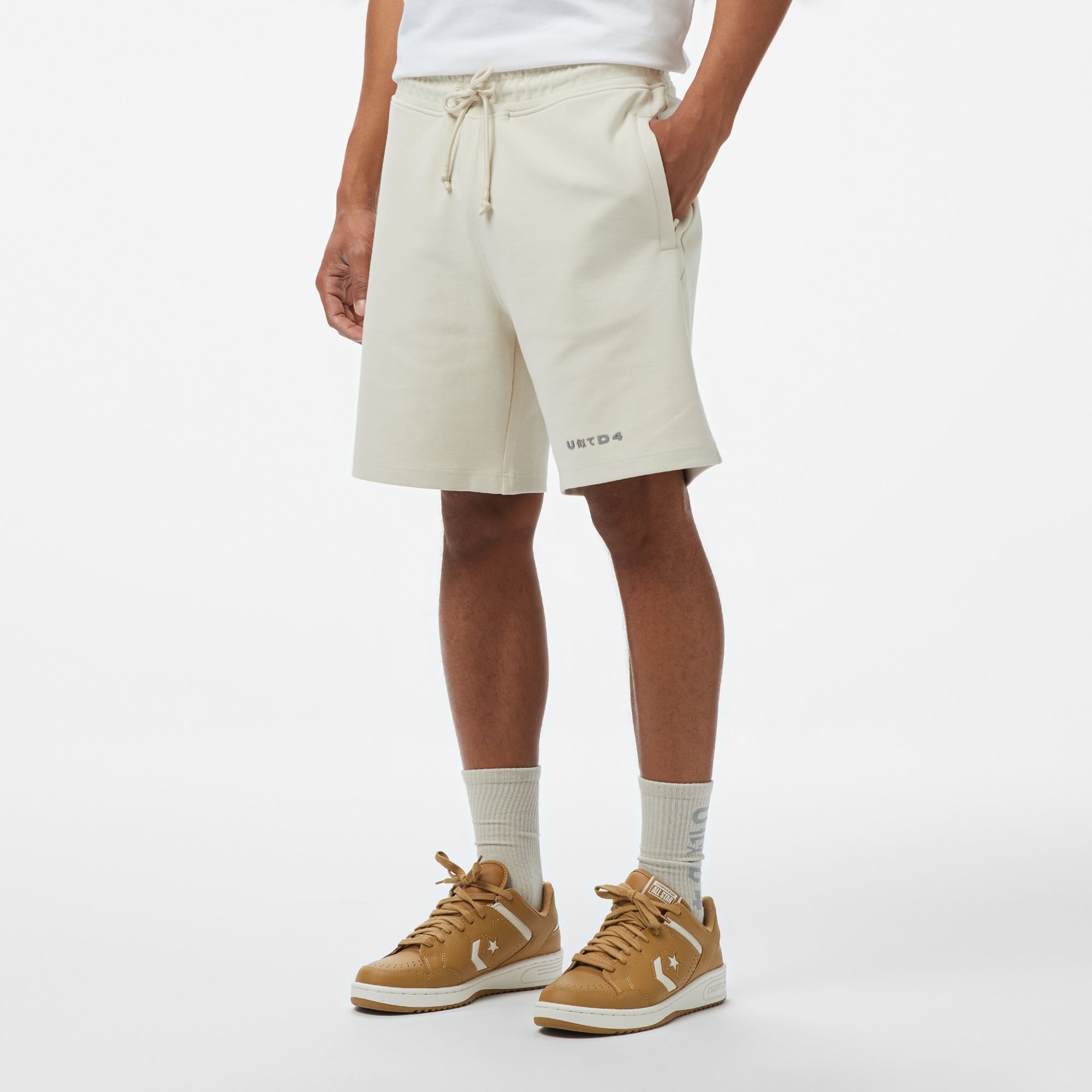 UNITED4 Classic Erkek Bej Şort