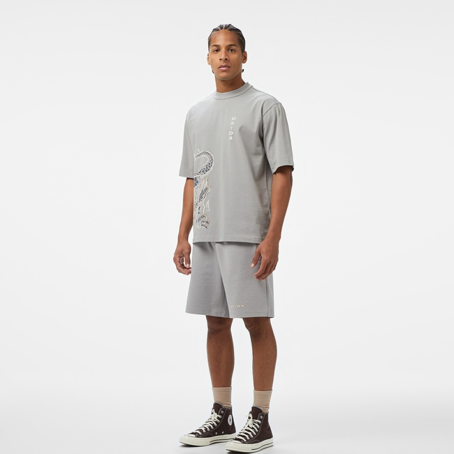  UNITED4 Erkek Gri Şort