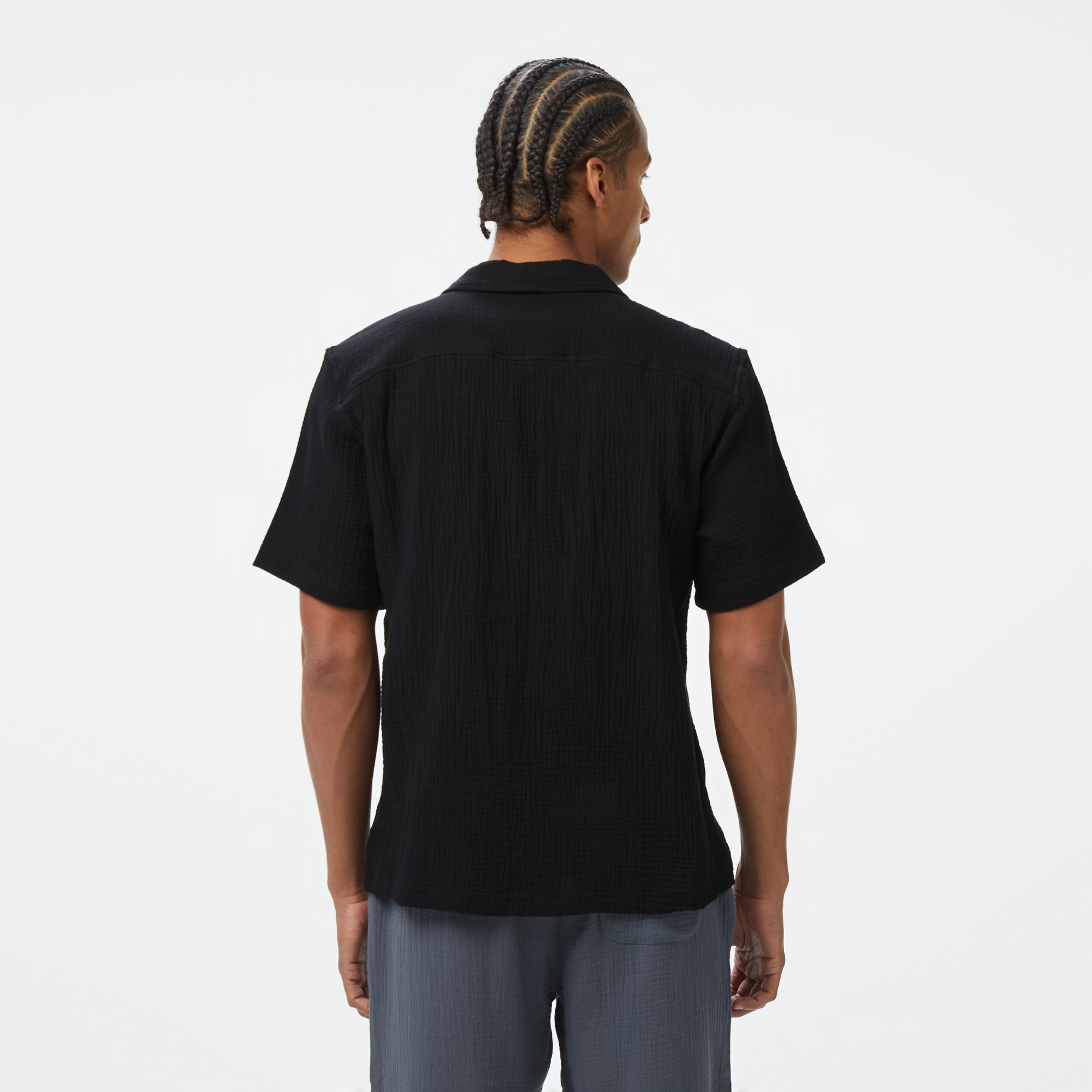 UNITED4 Erkek Siyah Gömlek