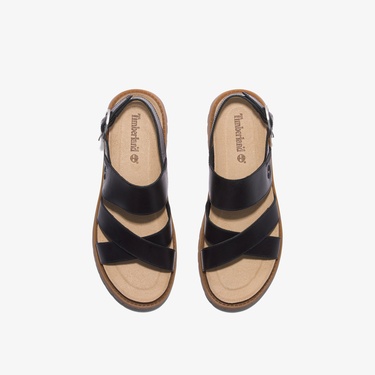  Timberland Clairemont Way Backstrap Kadın Siyah Sandalet