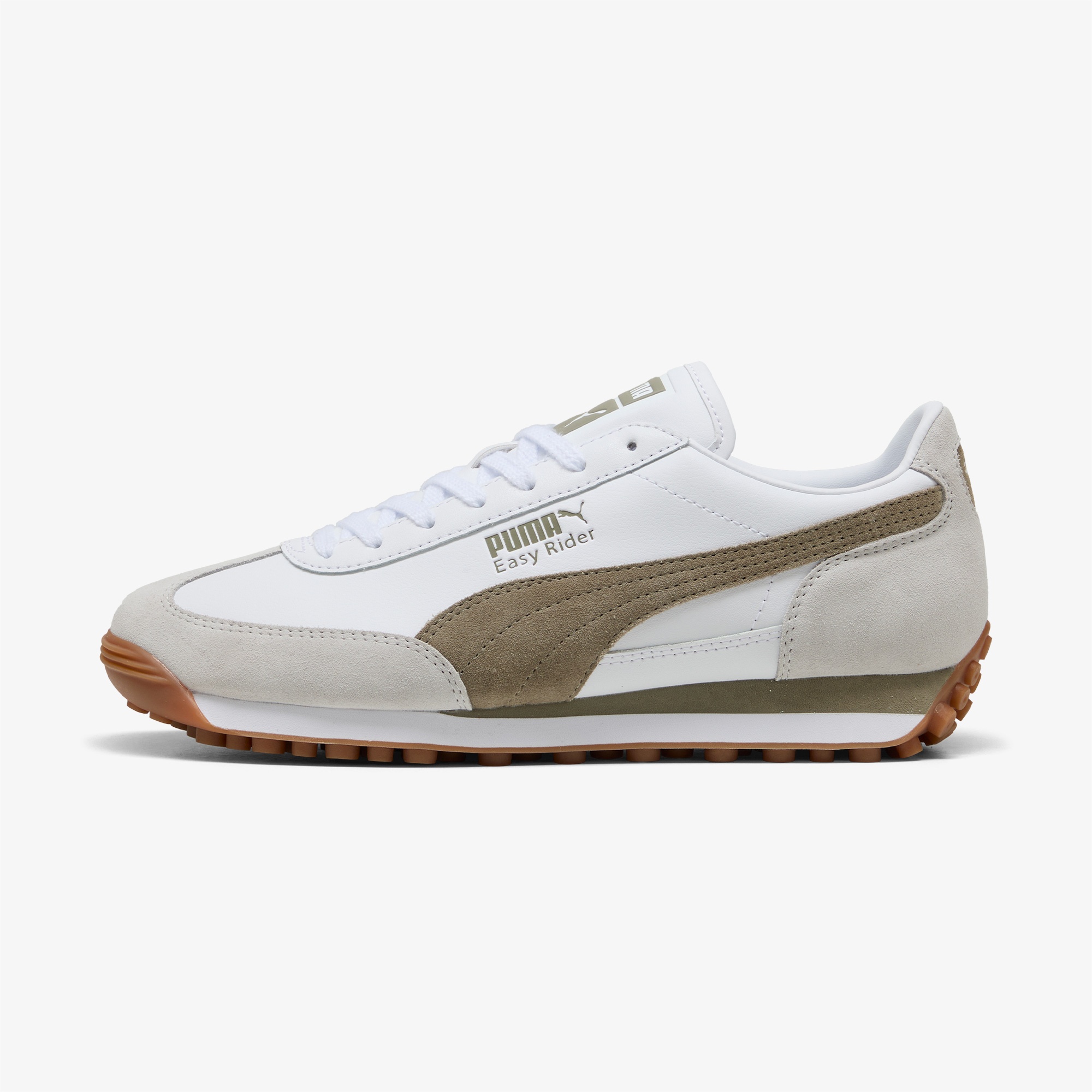 Puma Easy Rider Mix Unisex Beyaz Haki Spor Ayakkabı