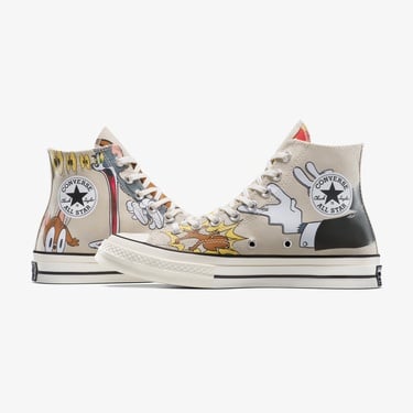  Converse x Tom & Jerry Chuck 70 Unisex Bej Sneaker