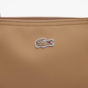  Lacoste Small L.12.12 Kadın Bej Omuz Çantası