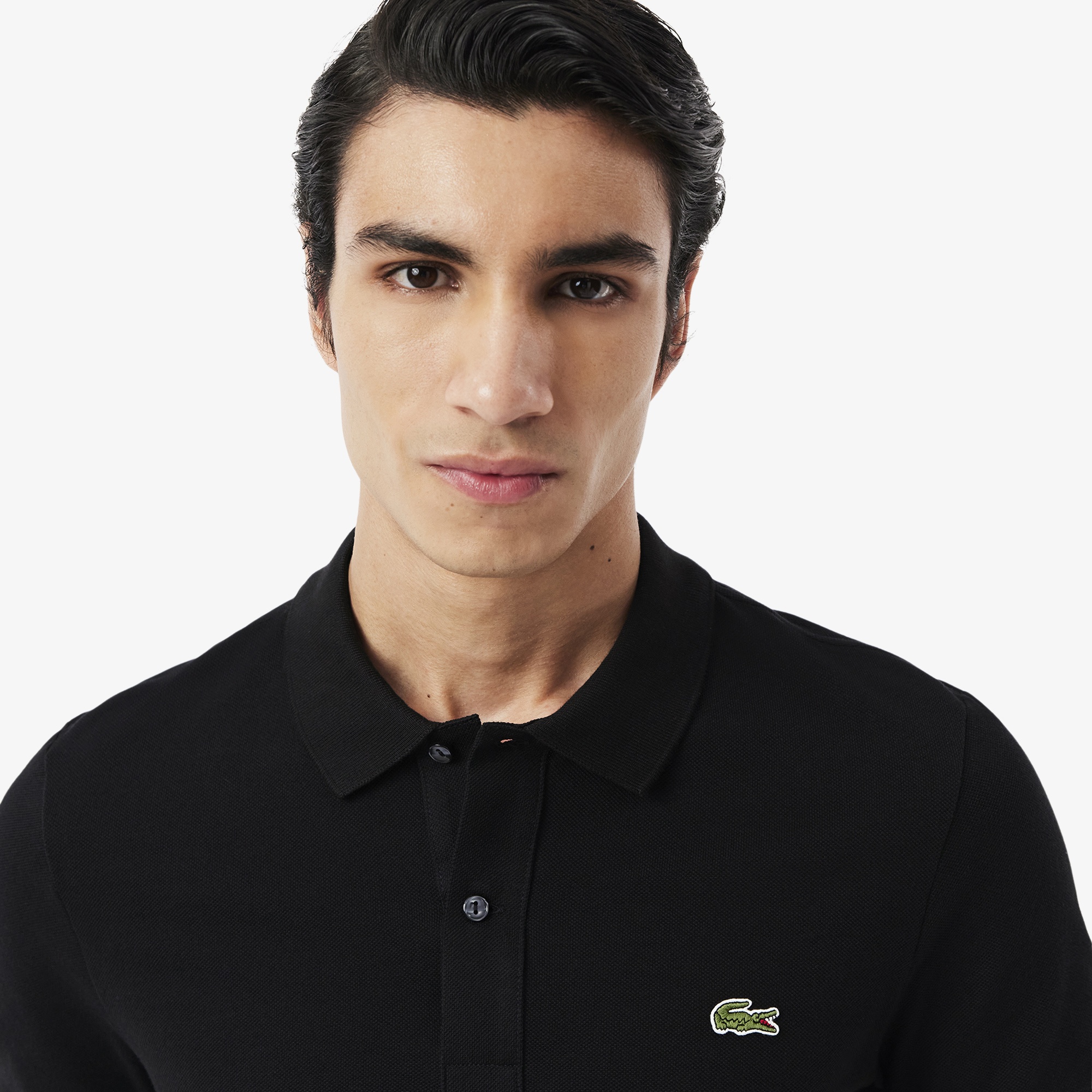 Lacoste L.12.12 Erkek Slim Fit Siyah Polo