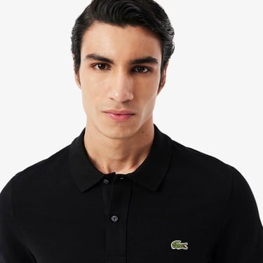  Lacoste L.12.12 Erkek Slim Fit Siyah Polo