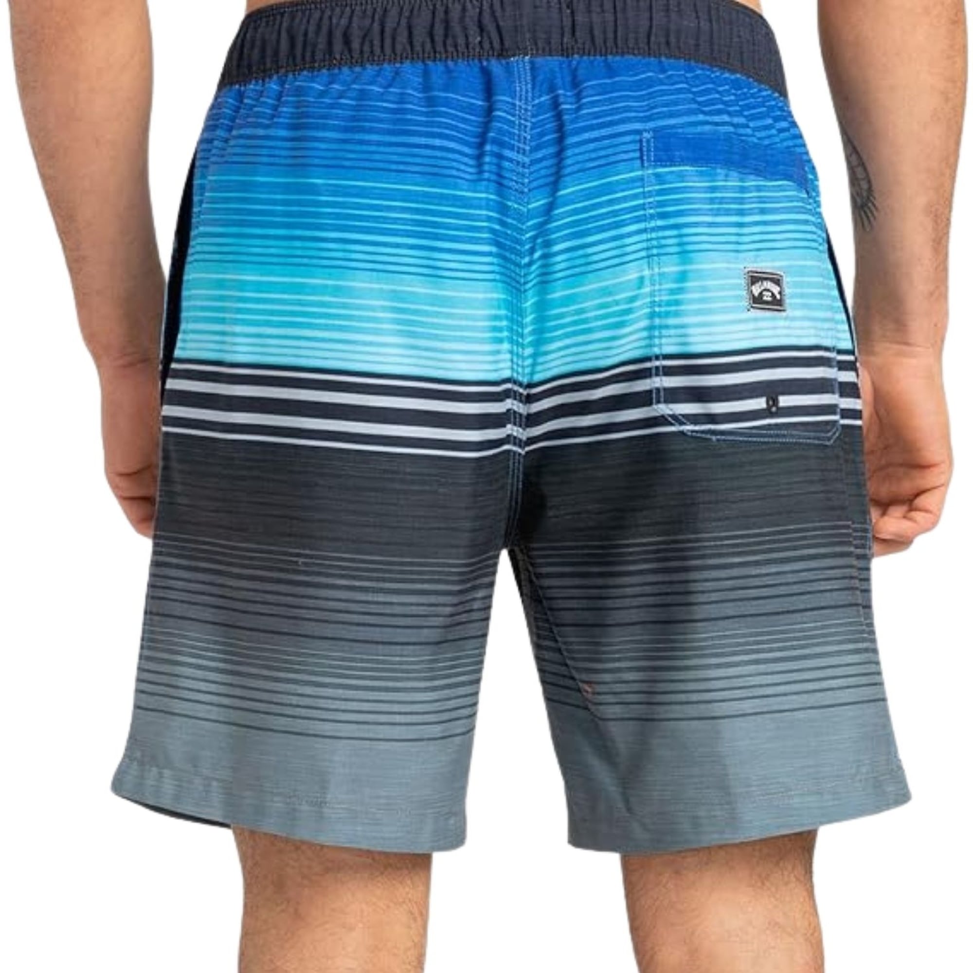 Billabong All Day Htr Stripe Lb Erkek Turuncu Volley Short