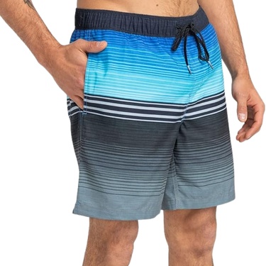  Billabong All Day Htr Stripe Lb Erkek Turuncu Volley Short