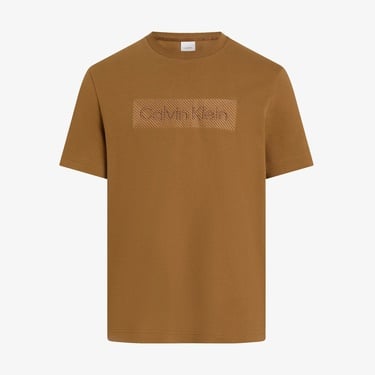  Calvin Klein Erkek Kahverengi T-Shirt